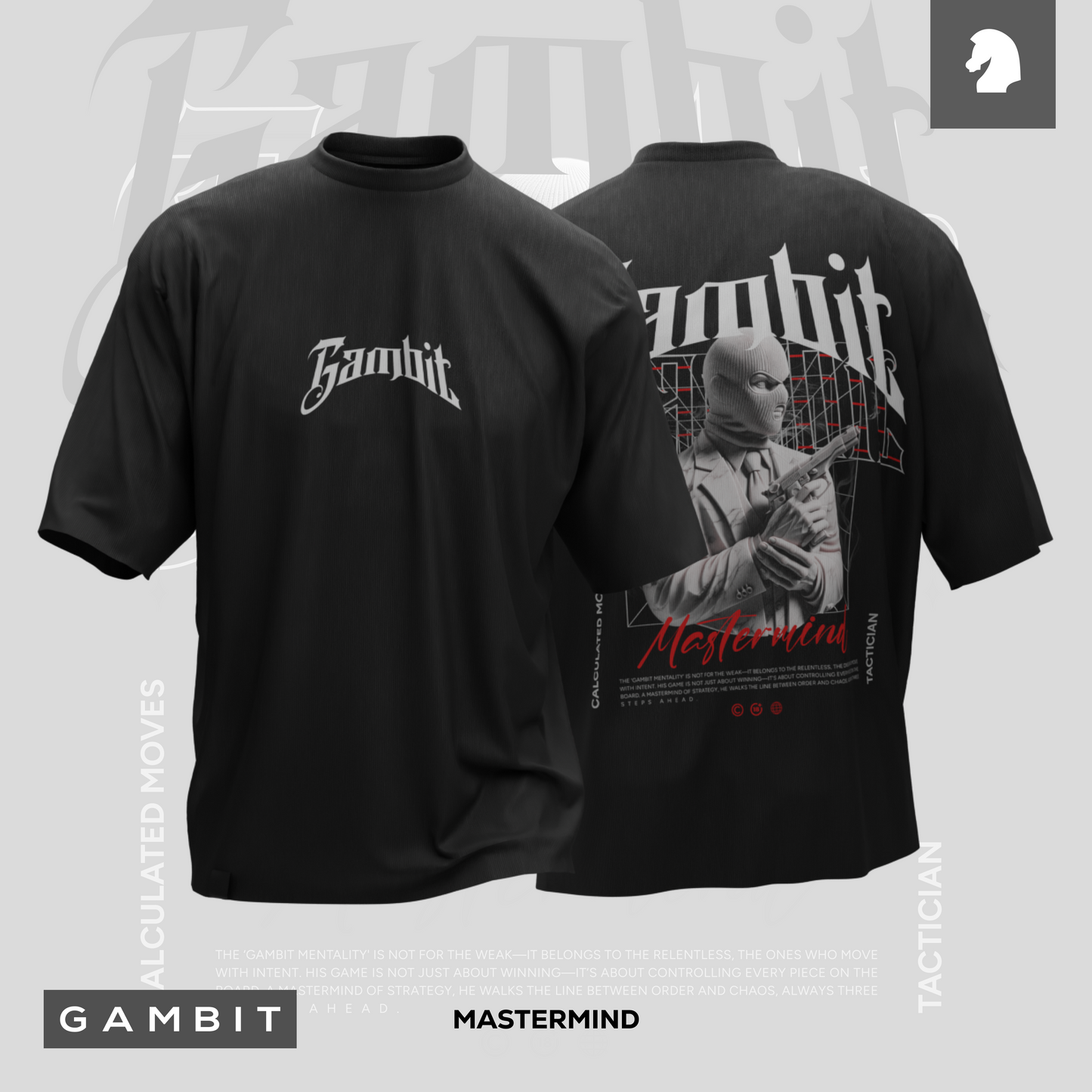 Mastermind Oversized T-Shirt (220 GSM)